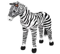 vidaXL Peluche in piedi Zebra XXL