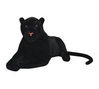 vidaXL Peluche Morbido Soffice Pantera Nera XXL Camera Cameretta Bambini