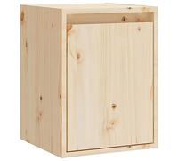 vidaXL Pensile 30x30x40 cm in Legno Massello di Pino