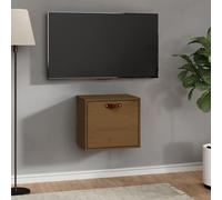 vidaXL Pensile ambra 40x30x35 cm in Legno Massello di Pino