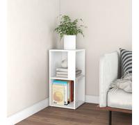 vidaXL Pensile Angolare Bianco 33x33x67 cm in Legno Multistrato