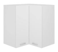 VIDAXL - Pensile Angolare Lyon Bianco 57x57x60 cm