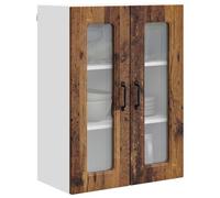 vidaXL Pensile Cucina Legno Vecchio 60 x 31 x 80 cm Legno Multistrato, Armadio da Cucina Rectangolare Moderno, Spazio Ample, Mobile a Parete per Rinnovare Casa