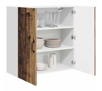 vidaXL Pensile Cucina Legno Vecchio 80 x 31 x 80 cm Legno Multistrato, Armadio da Cucina Rectangolare Moderno, Spazio Ample, Mobile a Parete per Rinnovare Casa