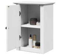 vidaXL Pensile da Bagno BODO Bianco 44x30x60 cm