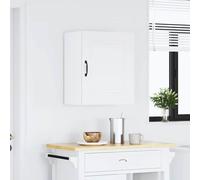vidaXL Pensile da Cucina Kalmar Bianco in Legno Multistrato