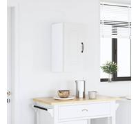 vidaXL Pensile da Cucina Kalmar – Bianco in Legno Multistrato