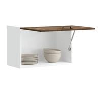 vidaXL Pensile da Cucina Kalmar Rovere Marrone in Legno Multistrato