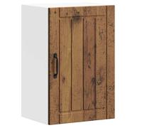 vidaXL Pensile da Cucina Lucca Legno Antico in Legno Multistrato, pensile da Cucina, Armadio da Cucina a Parete, pensili con Ante, pensile Montato
