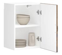 vidaXL Pensile da Cucina Lucca Rovere Fumo in Legno Multistrato
