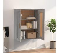 vidaXL Pensile Grigio Sonoma 69,5x32,5x90 cm in Legno Multistrato