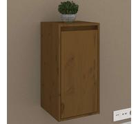 vidaXL Pensile Marrone Miele 30x30x60 cm in Legno Massello di Pino