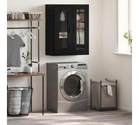 vidaXL Pensile Nero 69,5 x 34 x 90 cm Legno multistrato