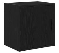 vidaXL Pensile per Garage Nero in Legno Multistrato