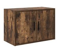 vidaXL Pensile per Garage Rovere Fumo in Legno Multistrato