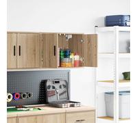 vidaXL Pensile per Garage Rovere Sonoma in Legno Multistrato