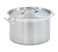 VidaXL Pentola con Coperchio 32L 40x26cm Acciaio Inossidabile