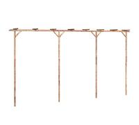 vidaXL Pergola in bambù 385x40x205 cm