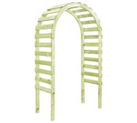 vidaXL Pergolato da Giardino 130x60x230cm Legno di Pino Impregnato