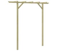 vidaXL Pergolato da Giardino 205x40x203 cm in Legno
