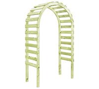 Pergolato da giardino 130x60x230cm legno di pino impregnato