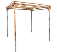 vidaXL Pergolato in bambù 170x170x220 cm