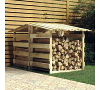 vidaXL Pergole con Tetto 2 pz 100x90x100 cm Legno di Pino Impregnato