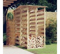 vidaXL Pergole con Tetto 2 pz 100x90x200 cm Legno di Pino Impregnato