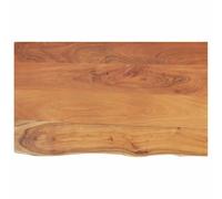 vidaXL Piano Bagno 110x60x3,8 cm Rettangolare Legno Massello di Acacia, Piano d'appoggio per Bagno, ripiano per Bagno, Piano per Bagno in Legno