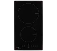 Piano Cottura 50786 a Induzione 2 Zone di Cottura da 28.8 cm Colore Nero