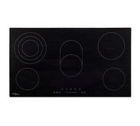 vidaXL Piano Cottura in Ceramica 5 Zone e Controlli Touch 77 cm 8500 W