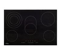 vidaXL Piano Cottura in Ceramica 5 Zone e Controlli Touch 90 cm 8500 W