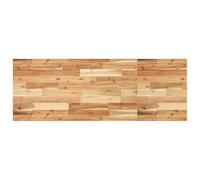vidaXL Piano da Bagno Finitura a Olio 140x50x2 cm in Legno di Acacia, mensola da Bagno, scaffale da Bagno, Piano da lavabo, ripiano da Bagno