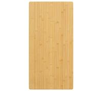 vidaXL Piano del Tavolo 50x100x1,5 cm in Bambù