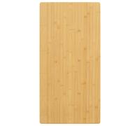 vidaXL Piano del Tavolo 50x100x1,5 cm in bambù