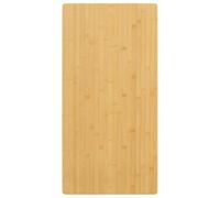 vidaXL Piano del Tavolo 50x100x1,5 cm in bambù