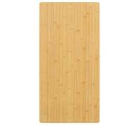vidaXL Piano del Tavolo 50x100x2,5 cm in Bambù