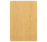 vidaXL Piano del Tavolo 60x100x1,5 cm in Bambù