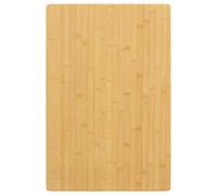 vidaXL Piano del Tavolo 60x100x1,5 cm in Bambù