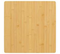 vidaXL Piano del Tavolo 60x60x2,5 cm in bambù
