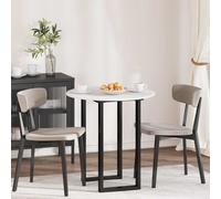 vidaXL Piano del tavolo Bianco 70 x 70 x 1,5 cm Legno multistrato