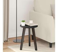 vidaXL Piano del tavolo Nero 30 x 30 x 1,5 cm Legno multistrato