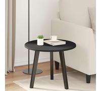 vidaXL Piano del tavolo Nero 50 x 50 x 1,5 cm Legno multistrato