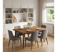 vidaXL Piano del Tavolo Rettangolare 90 x 90 x 3,5 cm Quadrato