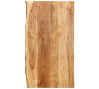 VIDAXL - Piano Per Lavabo Bagno In Massello Di Acacia 100x55x2,5 Cm