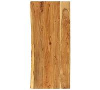 vidaXL Piano per Vanità Bagno in Massello di Acacia 140x52x3,8 cm