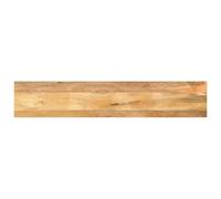 vidaXL Piano per Tavolo 140x40x2,5cm Rettangolare Legno Massello Mango