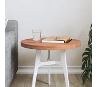 vidaXL Piano per Tavolo Ø40x2,5 cm Rotondo in Legno Massello di Faggio