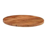 vidaXL Piano per Tavolo Ø40x3,8 cm Rotondo in Legno Massello di Acacia