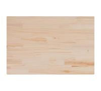 vidaXL Piano per Tavolo 80x50x1,7 cm Rettangolare Legno Massello Pino